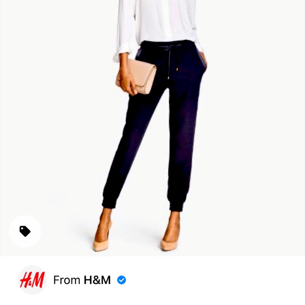 H&M Dressy Joggers